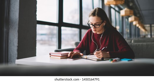 Student writing an academic paper